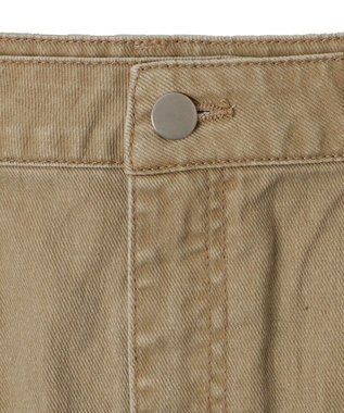 WEGO ヴィンテージウォッシュカーゴミニスカート ベージュ