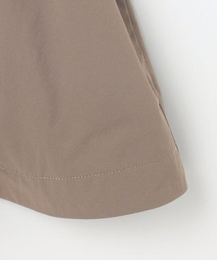 組曲 【WEB限定】ラッシュガード ペプラムパーカー モカグレー系