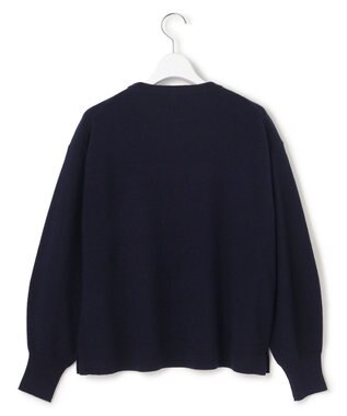 23区 【WEB&一部店舗限定/滝沢眞規子さん着用】ビジューボーダー ニット ネイビー系