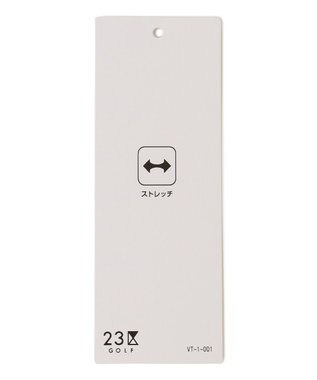 23区GOLF 【MEN】【ストレッチ】サイドライン入りストレートパンツ ライトグレー系