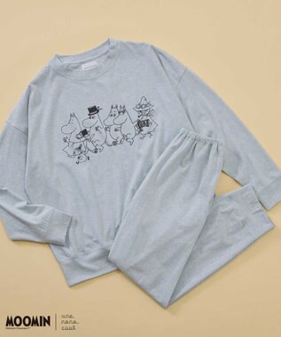 une nana cool 【綿100%】MOOMIN × une nana cool 杢天竺長袖パジャマ