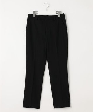 J.PRESS LADIES 【洗える】チェルビック テーパード パンツ ブラック系