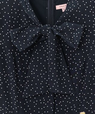 TOCCA 【WEB限定＆洗える！】RAINY SEASON ドレス ネイビー系5