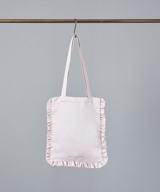 Maison de FLEUR EC限定フリルサテントートバッグ
