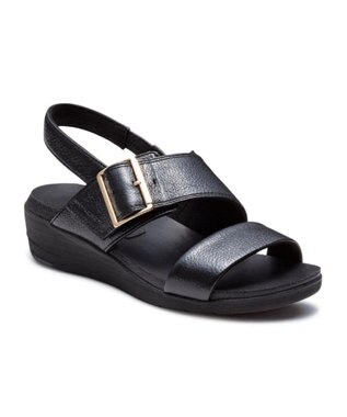 REGAL FOOT COMMUNITY 【リーガルレディース】F04S ベルトサンダル ブラック