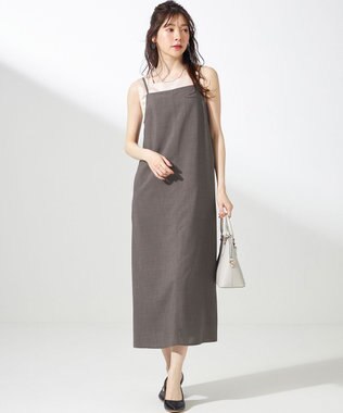 【接触冷感・速乾・UVカット・洗える】スイートクール キャミワンピース