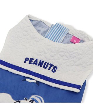 PET PARADISE スヌーピー エコメイド ロンパース 《マリン柄》 小型犬 ブルー