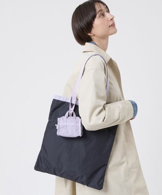 LeSportsac MICRO WEEKENDER CHARM/ソフトラベンダー ソフトラベンダー
