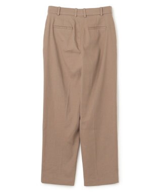 JOSEPH ストレッチリネンコットン　ストレートトラウザーズ Frozen Mocha