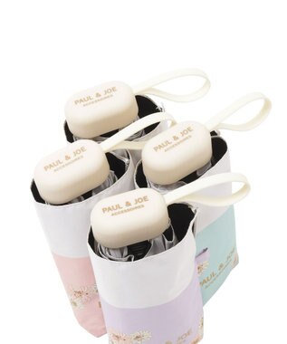 MOONBAT 【WEB限定/一級遮光99.99%】晴雨兼用折りたたみ日傘 ポール&ジョー(PAUL & JOE ACCESSOIRES)クリザンテーム/バイカラー 雨の日OK 遮熱 簡単開閉 UV 晴雨兼用 ライトパープル