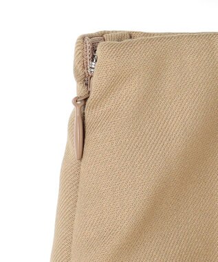 23区 【GOLD LABEL】TWシアーコンビ ラップスカート キャメル系