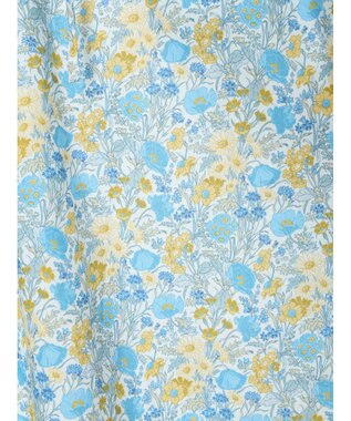 Te chichi 【LIBERTY FABRICS】フリルネックブラウス オフホワイト