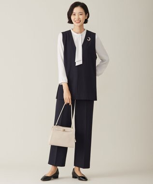 J.PRESS LADIES 【WEB限定カラーあり・2way・セットアイテム】ノーブルショルダー バッグ アイボリー系