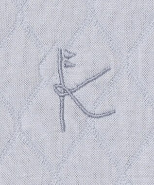 組曲 KIDS 【110-140㎝】ハートキルトジャガード アウター サックスブルー系