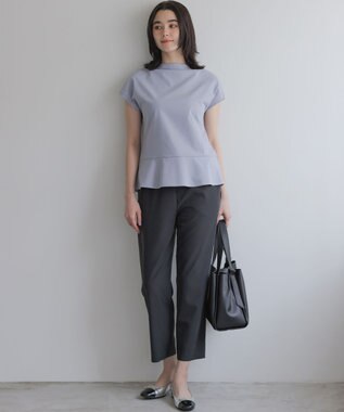 組曲 L スムースクロス テーパードパンツ