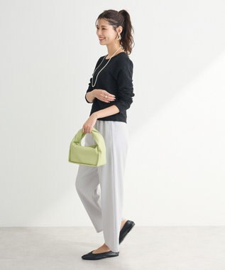 Green Parks シアーポコポコプルオーバー Black