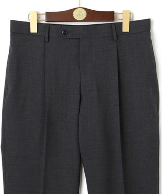 J.PRESS MEN 【J.PRESS BASIC】ペピンメリノコンフォート プレインストレッチ スラックス グレー系