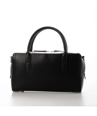 UNBILLION 【テレビ ドラマ着用アイテム】カシュカシュ cachecache / ベルトディテール横長ボストンバッグ ブラック