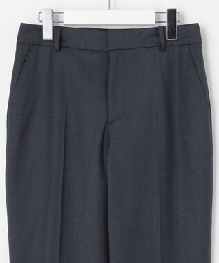 J.PRESS LADIES 【セットアップ対応】BAHARIYE テーパード パンツ ネイビーピンヘッド系