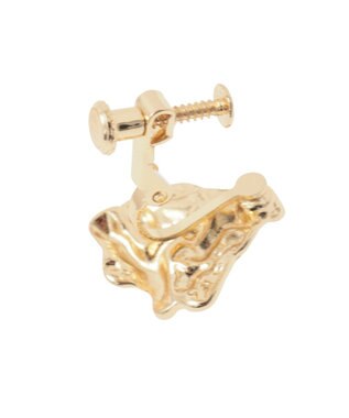 AMERICAN HOLIC バンピーメタルイヤリング Gold