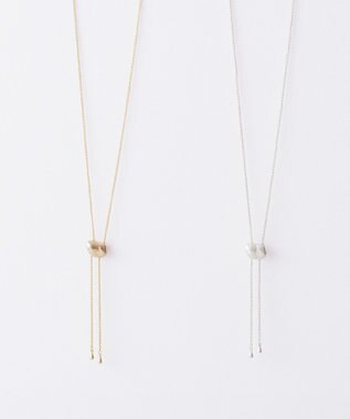 Pisceans クラウドスライドネックレス マットゴールド