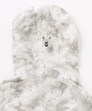 JOSEPH ABBOUD MOUNTAIN 【ストレッチ/軽量/ECO撥水/ポケッタブル】エンボスストレッチ パーカー ライトグレー系5