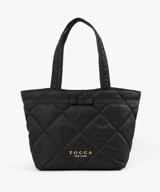 TOCCA 【キャンセル分販売中！】30th Anniversary MY PRECIOUS CUSTOMIZED BAG カスタマイズバッグ ブラックキルト×細リボン×ロングショルダー