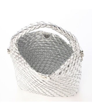 UNBILLION カシュカシュ cachecache / 2wayメッシュミニショルダー シルバー