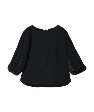 earth music&ecology マジョリカプリーツプルオーバー Black