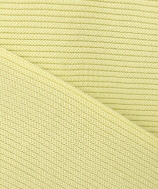 J.PRESS LADIES 【洗える】 ハウストンオーガニック ニット 黄緑系
