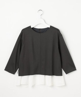 J.PRESS LADIES S コンパクトポンチ カットソー スレート系