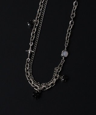 WEGO MモチーフMIXチェーンネックレス 柄2