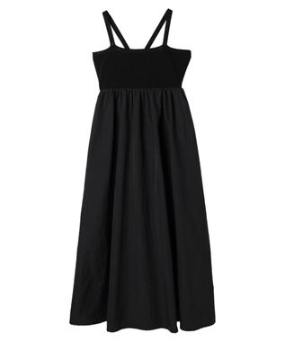 Green Parks ・ＥＬＥＮＣＡＲＥ　ＤＵＥ　イソザイキリカエキャミワンピ Black