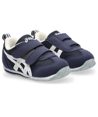 ASICS WALKING アイダホ BABY 4 ネイビーブルー×ホワイト