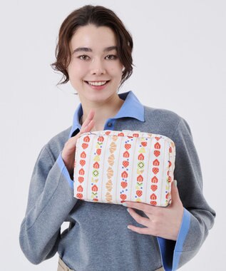 LeSportsac EXTRA LARGE RECTANGULAR COSMETIC/フルーツサンドイッチ