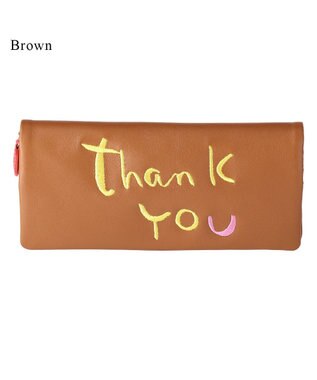 tsumori chisato CARRY ラブ&サンキュー ブラウン