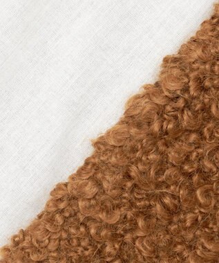 23区 L 【GOLD LABEL】COLOMBOモヘヤループ ジャケット キャメル系