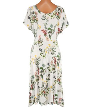 San-ai Resort（三愛水着楽園） ショルダードレス３点セット　13L・15L　【Coral veil（コーラルヴェール）】 ホワイト