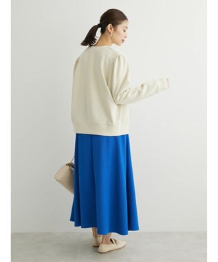 Green Parks 肩ボリュームダンボールカーディガン Ecru