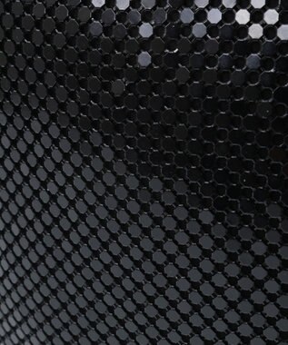 Green Parks ・ＱＵＯＮ　メタルメッシュチェーンショルダー Black