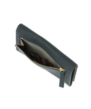 genten 【新型】フレスコ 長財布 グレー