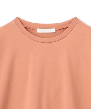 BEIGE， 【BEIGEecru/WEB限定・洗える】JERSEY STITCH / コットンオーバーサイズトップス Nude camel