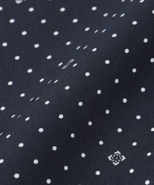 J.PRESS LADIES 小紋 プリント 剣先 スカーフ ネイビー系5