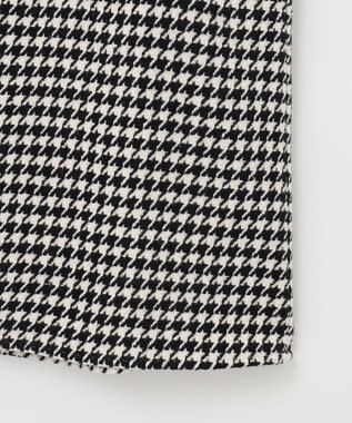 Feroux 【洗える】キーネックミディ ジャンスカ ホワイト系2