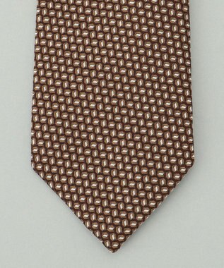 GOTAIRIKU 【日本製】西陣ネクタイ_ベージュ・ブラウン系 ダークブラウン系8