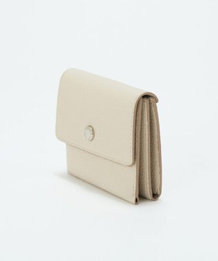 TOPKAPI 【Breath TOPKAPI】ELAN エラン シュリンクレザー 折り財布 /8ポケット/軽量 クリーム