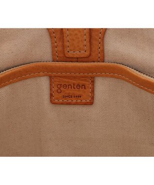 genten サステナブルカットワーク トートバッグ（大） ヌメベージュ