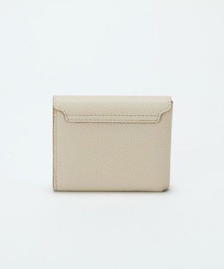 TOPKAPI 【Breath TOPKAPI】ELAN エラン シュリンクレザー 折り財布 /8ポケット/軽量 クリーム