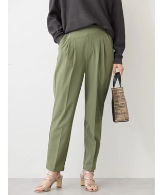 AMERICAN HOLIC 美・美・美接触冷感テーパードパンツ Khaki