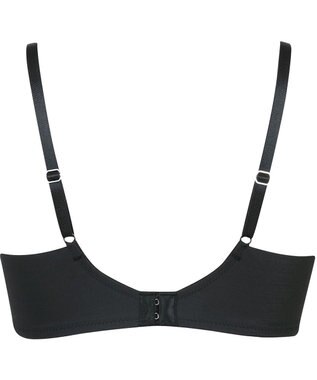 WACOAL ブラジャー サイズや体型特徴に合わせた設計 背中に段差がつきにくい アウターにひびきにくい レディース BXC410 /ワコール ブラック